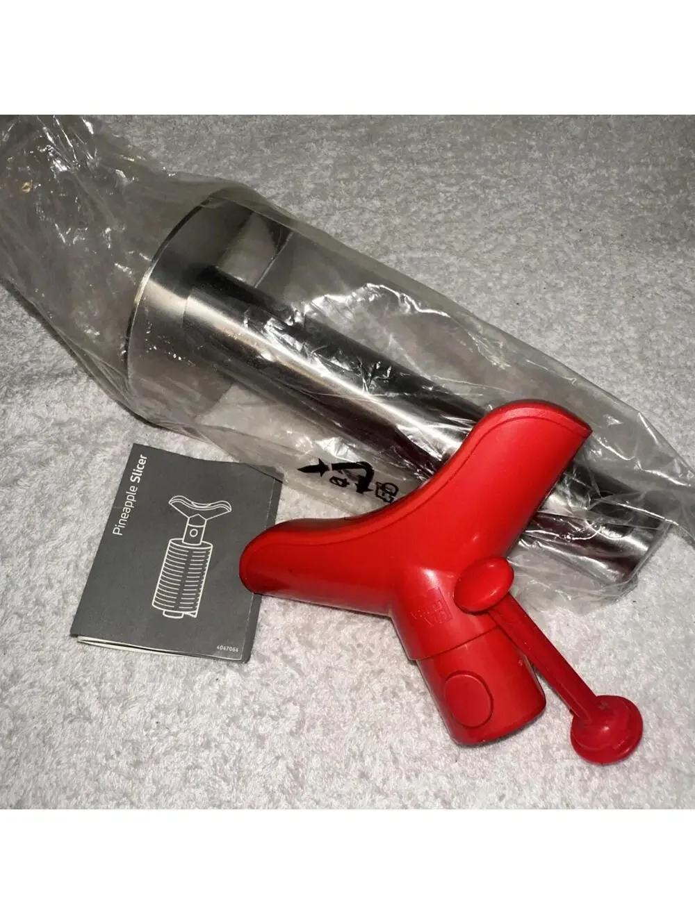 Handheld Pineapple Cutter w/Circular Blade Stainless Pineapple Corer Slicer 3''